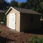 Side view of 12x12 Gable